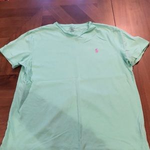 Polo Ralph Lauren v neck shirt sleeve